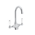 Rohl San Julio Two Handle Bar/Food Prep Kitchen Faucet A1667LPAPC-2